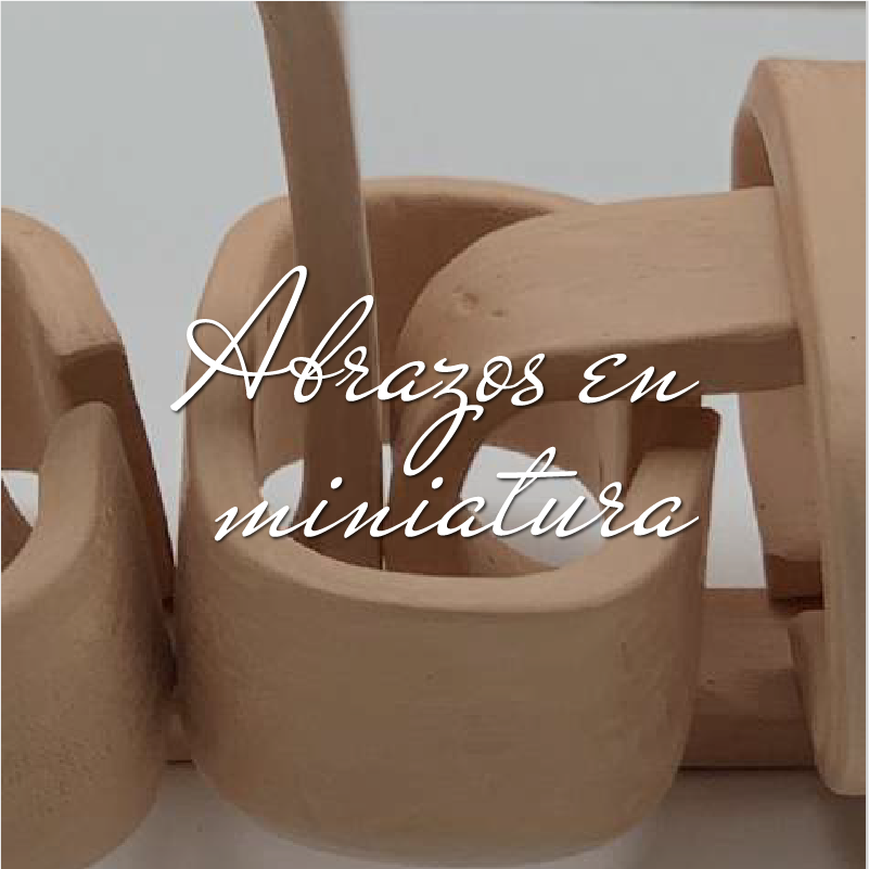 abrazos en miniatura